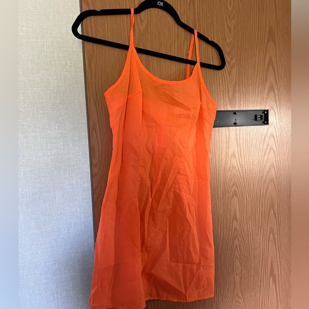 ELLIATT ORANGE COTTON DRESS